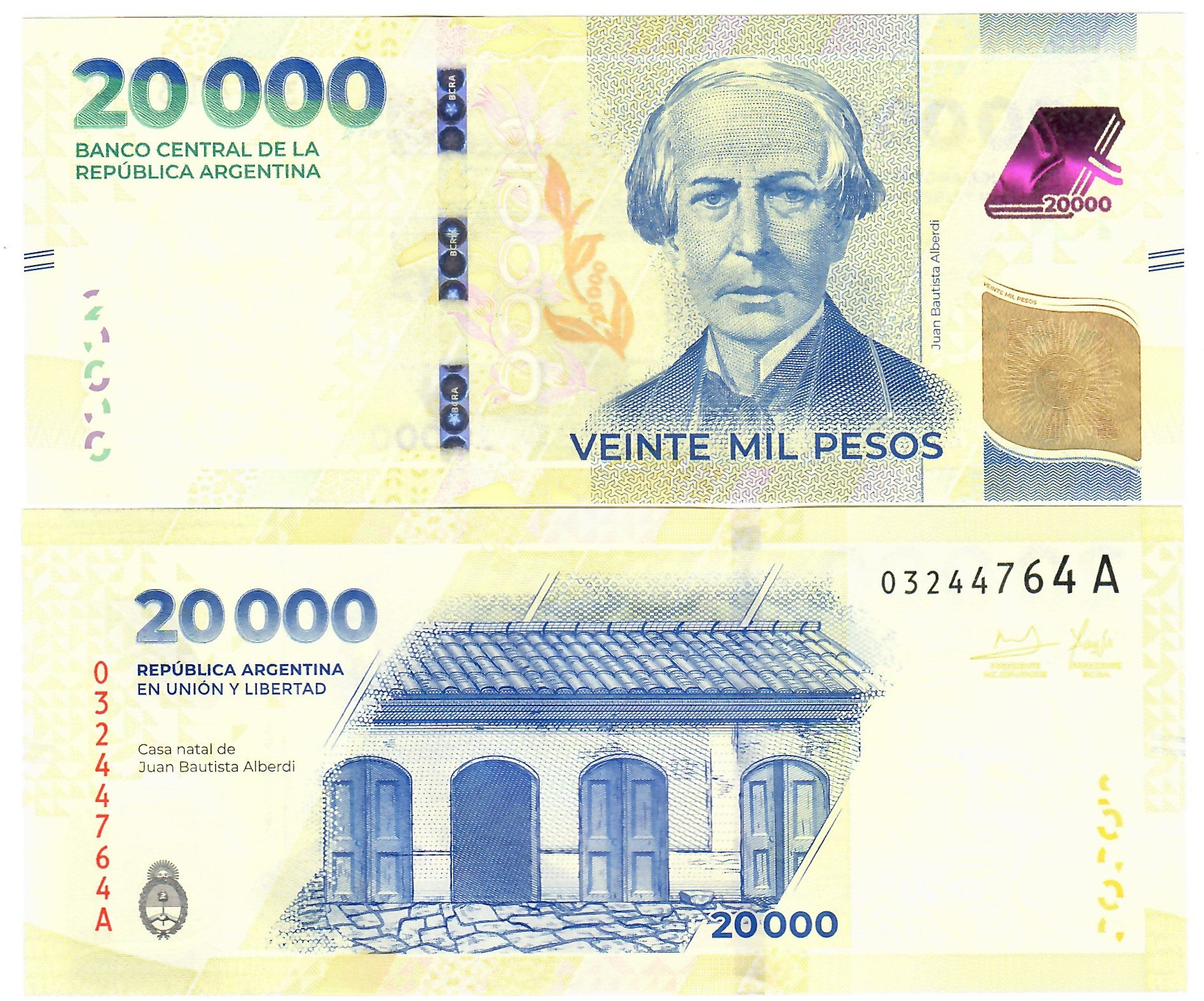 Argentina 20000 Pesos 2024 UNC A Davenport Banknotes and Coins argentina-20000-pesos-2024-unc-a-davenport-banknotes-and-coins