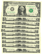 Load image into Gallery viewer, United States 10x 1 Dollar 2021 UNC &quot;Malerba/Yellen&quot; [H] St. Louis
