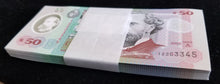 Load image into Gallery viewer, Uruguay 100x 50 Pesos 2020 UNC FULL BUNDLE

