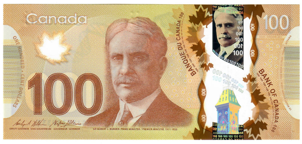 Canada 100 Dollars 2012 (2019) UNC 