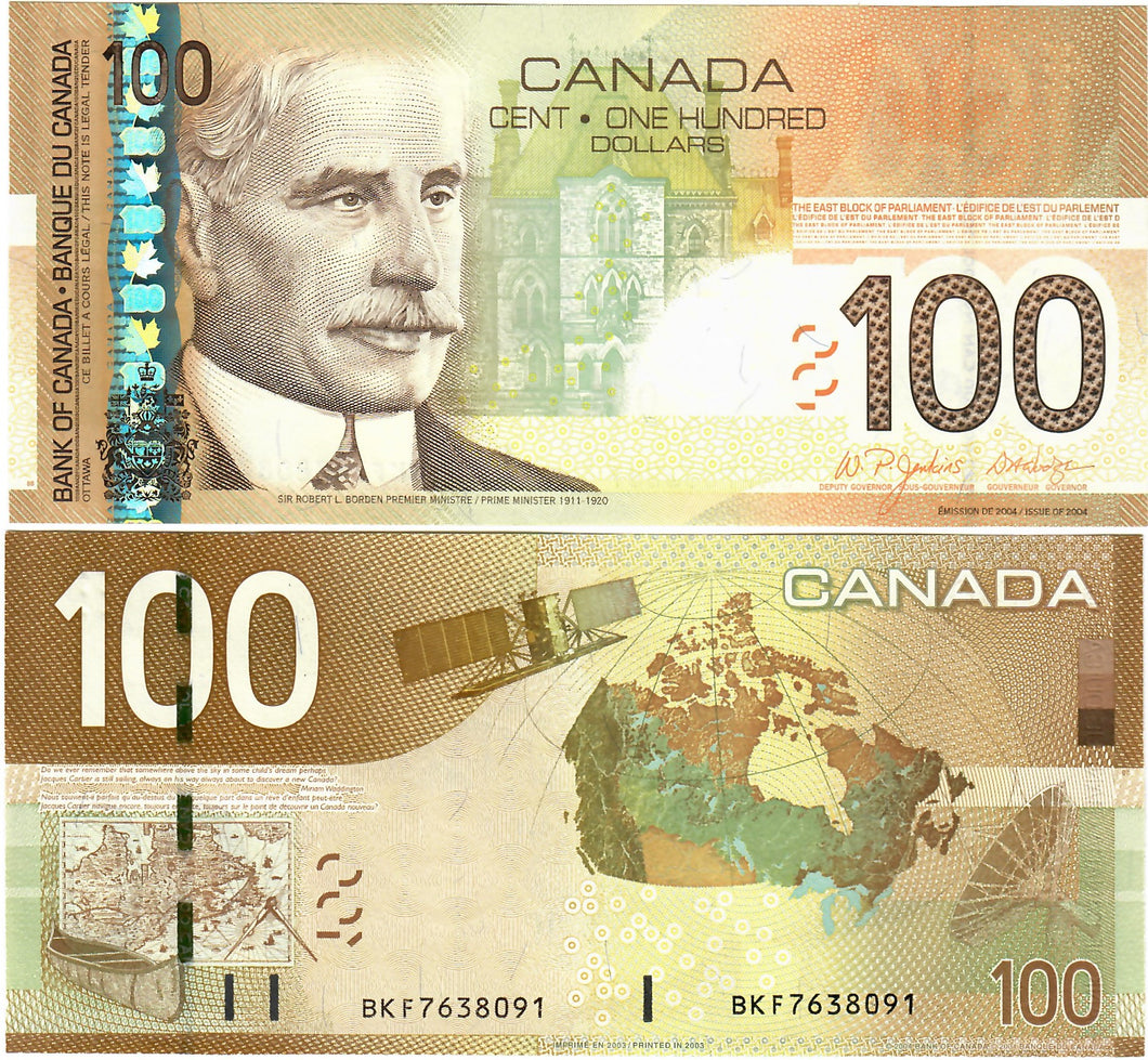 Canada 100 Dollars 2003 UNC 