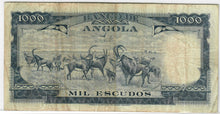 Load image into Gallery viewer, Angola 1000 Escudos 1970 VG
