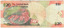 Load image into Gallery viewer, Bahamas 20 Dollars 2010 VG-VF