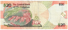 Load image into Gallery viewer, Bahamas 20 Dollars 2010 VG-VF