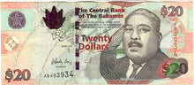 Load image into Gallery viewer, Bahamas 20 Dollars 2010 VG-VF