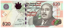 Load image into Gallery viewer, Bahamas 20 Dollars 2010 VG-VF