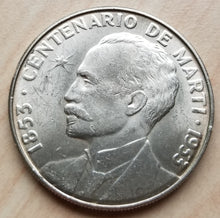 Load image into Gallery viewer, Caribbean 1 Peso 1953 90.0% Silver
