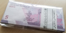 Load image into Gallery viewer, Middle East 100x 50000 Rials (5 Toman) 2021 (2023) UNC FULL BUNDLE
