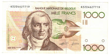 Load image into Gallery viewer, Belgium 1000 Francs (Frank) 1981 VF &quot;Génie/Godeaux&quot;
