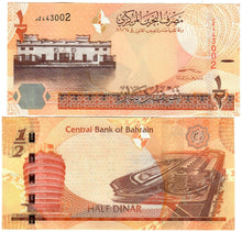 Load image into Gallery viewer, Bahrain 10x 1/2 Half Dinar 2006 (2023) UNC &quot;Khalifa&quot;
