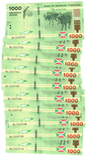 Load image into Gallery viewer, Burundi 10x 1000 Francs 2023 UNC
