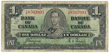 Load image into Gallery viewer, Canada 1 Dollar 1937 F &quot;Y/M&quot; Coyne-Towers
