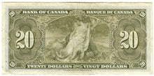 Load image into Gallery viewer, Canada 20 Dollars 1937 VF &quot;J/E&quot; Coyne-Towers
