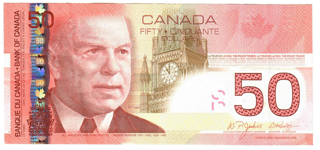 Canada 50 Dollars 2004 (2006) EF 