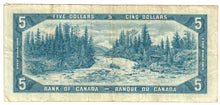 Load image into Gallery viewer, Canada 5 Dollars 1954 F [*R/C] Beattie-Rasminsky
