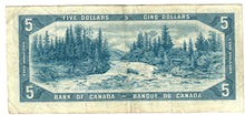 Load image into Gallery viewer, Canada 5 Dollars 1954 VF [*V/S] Beattie-Rasminsky

