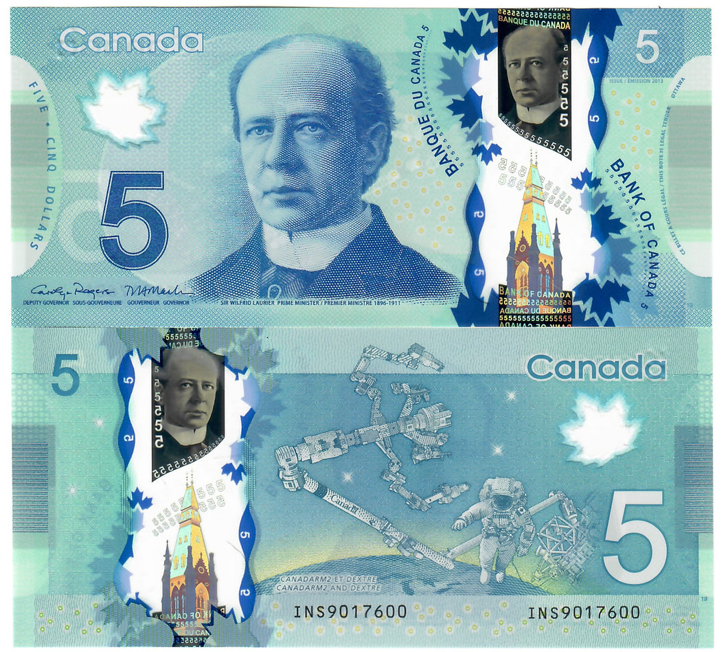 Canada 5 Dollars 2012 (2024) UNC 