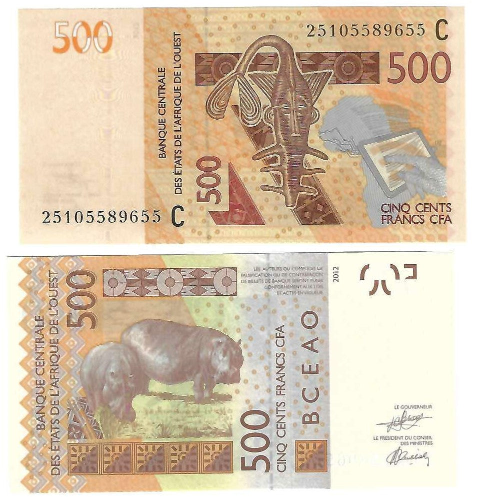 Burkina Faso 500 Francs CFA 2003 (2025) UNC 