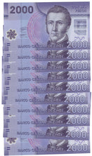 Load image into Gallery viewer, Chile 10x 2000 Pesos 2021 (2022) UNC
