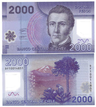 Load image into Gallery viewer, Chile 10x 2000 Pesos 2021 (2022) UNC
