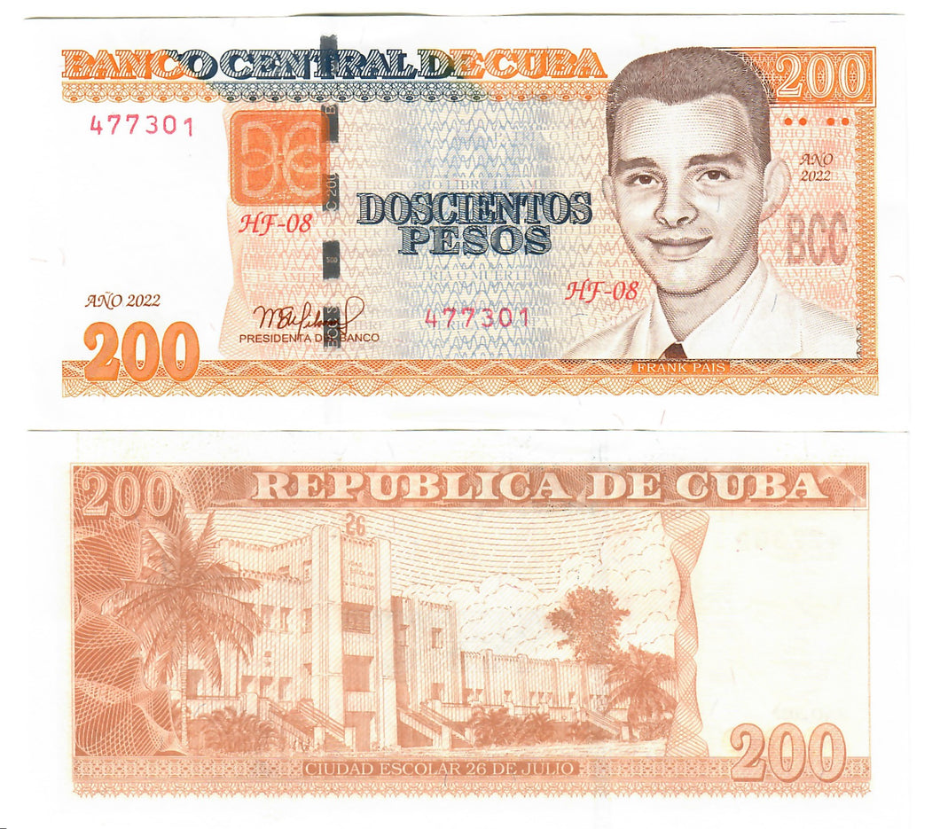Caribbean 200 Pesos Nacionales 2022 EF