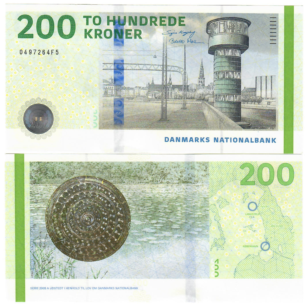 Denmark 200 Kroner 2024 UNC 