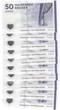 Load image into Gallery viewer, Denmark 10x 50 Kroner 2009 (2016) UNC Rohde/Sorensen
