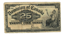 Load image into Gallery viewer, Dominion of Canada 25 Cents 1900 F Saunders
