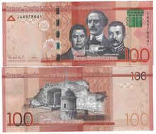 Load image into Gallery viewer, SET Dominican Republic 50, 100 &amp; 200 Pesos 2024 UNC

