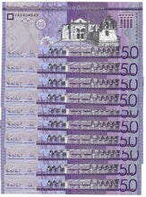 Load image into Gallery viewer, Dominican Republic 10x 50 Pesos 2024 UNC
