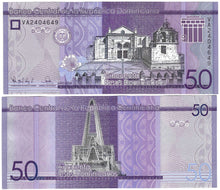 Load image into Gallery viewer, Dominican Republic 10x 50 Pesos 2024 UNC

