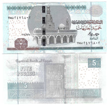 Load image into Gallery viewer, Egypt 10x 5 Pounds 2024 UNC
