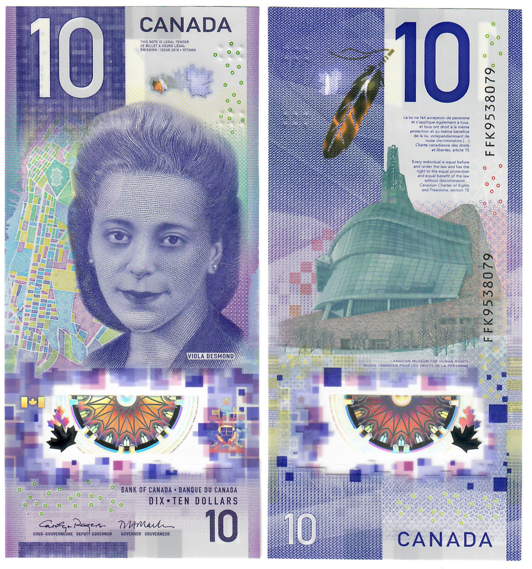 Canada 10 Dollars 2018 (2023) 