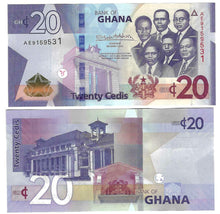 Load image into Gallery viewer, Ghana 20 Cedis 2022 UNC
