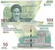 Load image into Gallery viewer, Middle East 10x 100000 Rials (10 Toman) 2021 (2023) UNC
