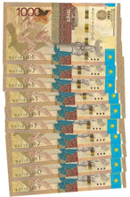 Load image into Gallery viewer, Kazakhstan 10x 1000 Tenge 2014 UNC
