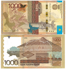 Load image into Gallery viewer, Kazakhstan 10x 1000 Tenge 2014 UNC

