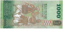 Load image into Gallery viewer, Sri Lanka 1000 Rupees 2015 UNC [LOW NUMBER 000002]
