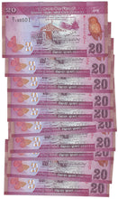 Load image into Gallery viewer, Sri Lanka 10x 20 Rupees 2010 UNC "W/1"
