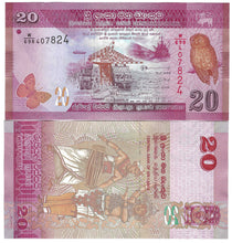 Load image into Gallery viewer, Sri Lanka 10x 20 Rupees 2021 UNC
