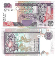 Load image into Gallery viewer, SET Sri Lanka 10, 20, 50 &amp; 100 Rupees 1995 UNC

