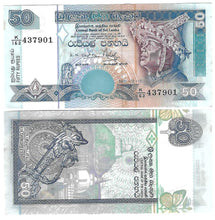Load image into Gallery viewer, Sri Lanka 10x 50 Rupees 2001 aUNC/UNC
