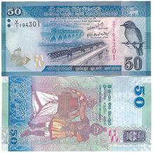 Load image into Gallery viewer, SET Sri Lanka 20, 50 &amp; 100 Rupees 2010 UNC "W/1, V/1 &amp; U/1"
