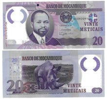 Load image into Gallery viewer, Mozambique 10x 20 Meticais 2017 UNC

