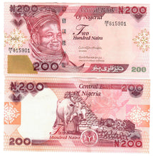 Load image into Gallery viewer, Nigeria 10x 200 Naira 2023 UNC
