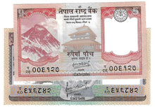 Load image into Gallery viewer, SET Nepal 5 &amp; 10 Rupees 2024 UNC
