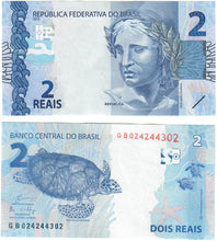 Load image into Gallery viewer, SET Brazil 2, 5 &amp; 10 Reais 2010 (2019-22) UNC
