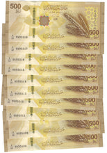 Load image into Gallery viewer, Middle East 10x 500 New Pounds 2025 (2026) UNC
