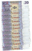 Load image into Gallery viewer, eSwatini 10x 20 Emalangeni 2024 UNC
