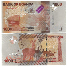 Load image into Gallery viewer, Uganda 10x 1000 Shillings 2022 UNC
